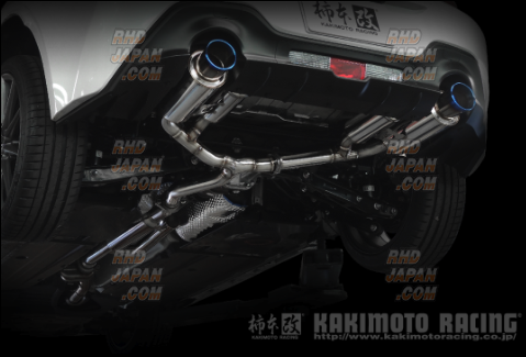 Kakimoto Racing Regu.06 & R Muffler Exhaust System - GR86